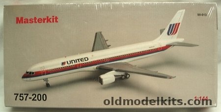 Masterkit 1/144 Boeing 757-200 United - (757), 98-013 plastic model kit